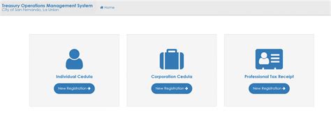 You can get cedula online .